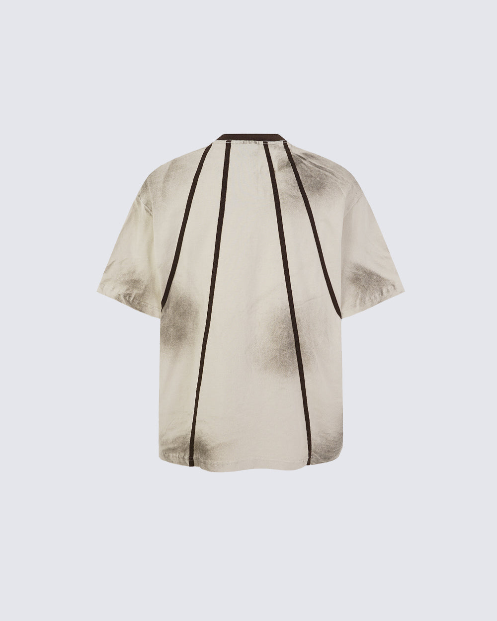 American Vintage Contrast Stitch Graphic Tee