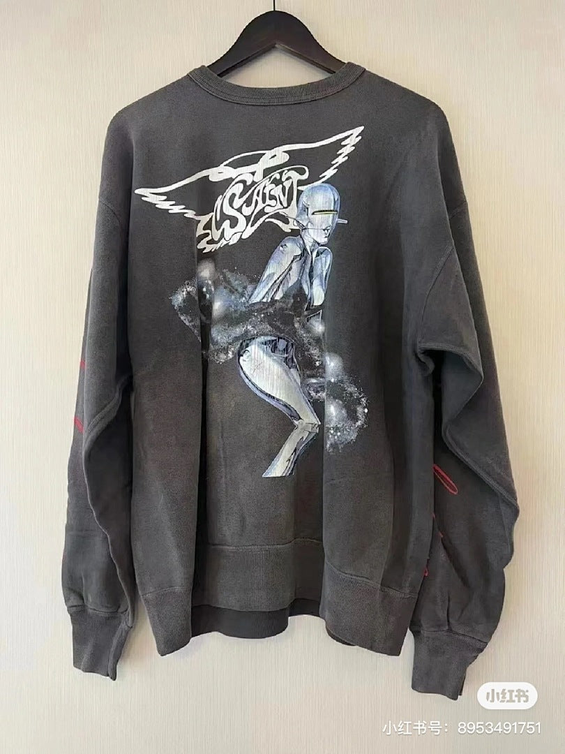 Saint Michael ST147 Cupid Angel Graphic Sweatshirt