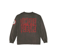 Saint Michael Emblem Patch & Slogan Back Print Sweatshirt