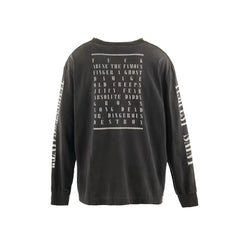Saint Michael Tempest Graphic & Back Script Sweatshirt