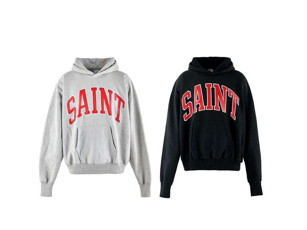Saint Michael ST913 Arch Logo Pullover Hoodie