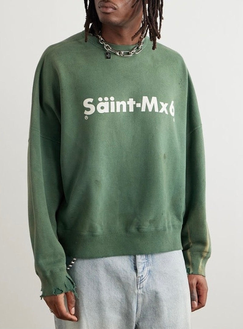 Saint Michael ST923 Arc Logo Crewneck Sweatshirt