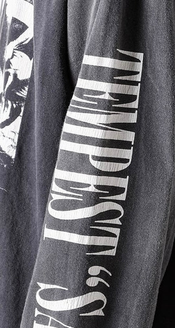 Saint Michael Tempest Graphic & Back Script Sweatshirt