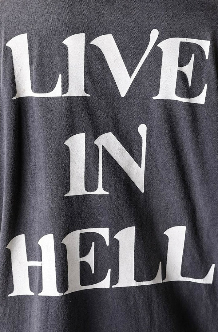 Saint Michael Live In Hell Graphic Vintage Sweatshirt