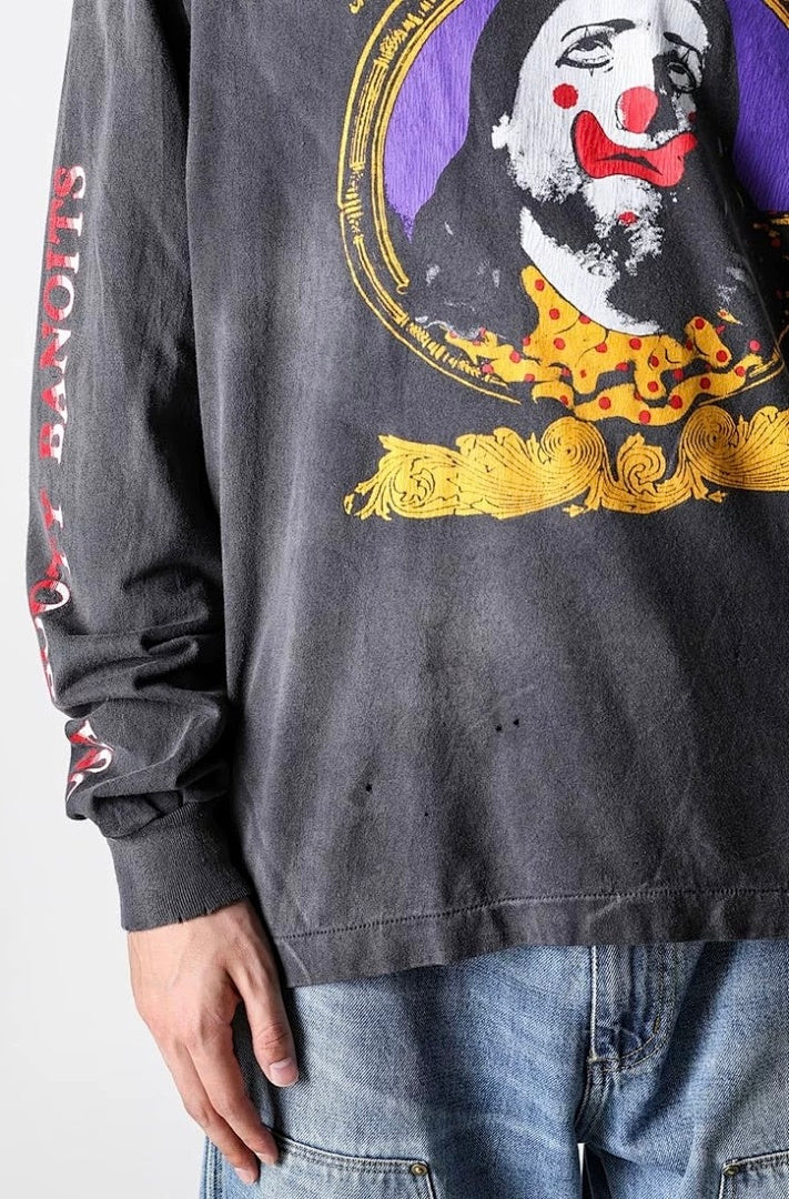 Saint Michael Cross Graphic & Portrait Print Sweatshirt