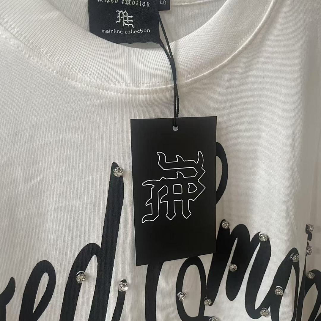 Mixed Emotion Rhinestone Graphic Tee