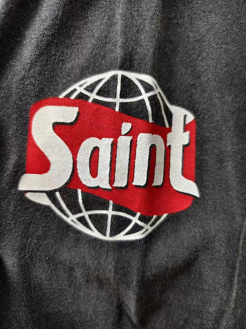 Saint Michael Portrait Graphic & Back Illustration Sweatshirt