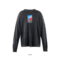 Saint Michael Flying Heart Graphic Vintage Sweatshirt