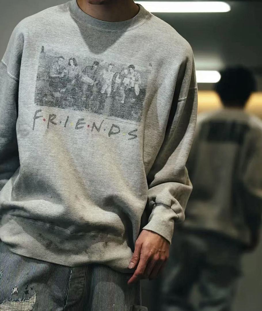 Saint Michael ST1014 Friends Photo Graphic Sweatshirt