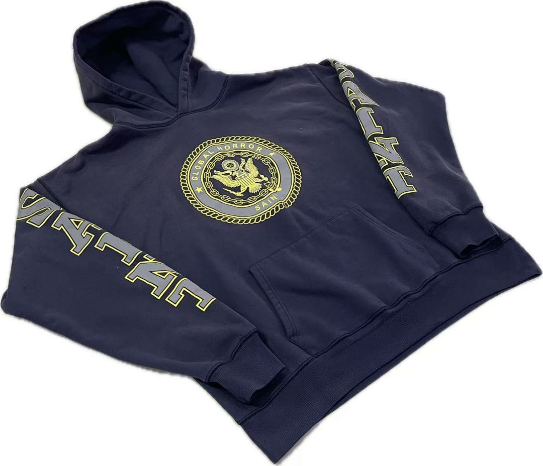 Saint Michael ST1032 Crest Graphic Hoodie