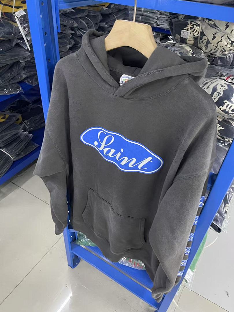 Saint Michael ST1034 Oval Logo Hoodie