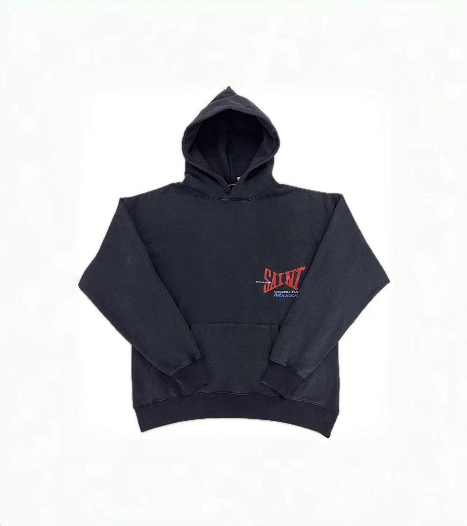 Saint Michael ST1021 Small Front Logo Hoodie