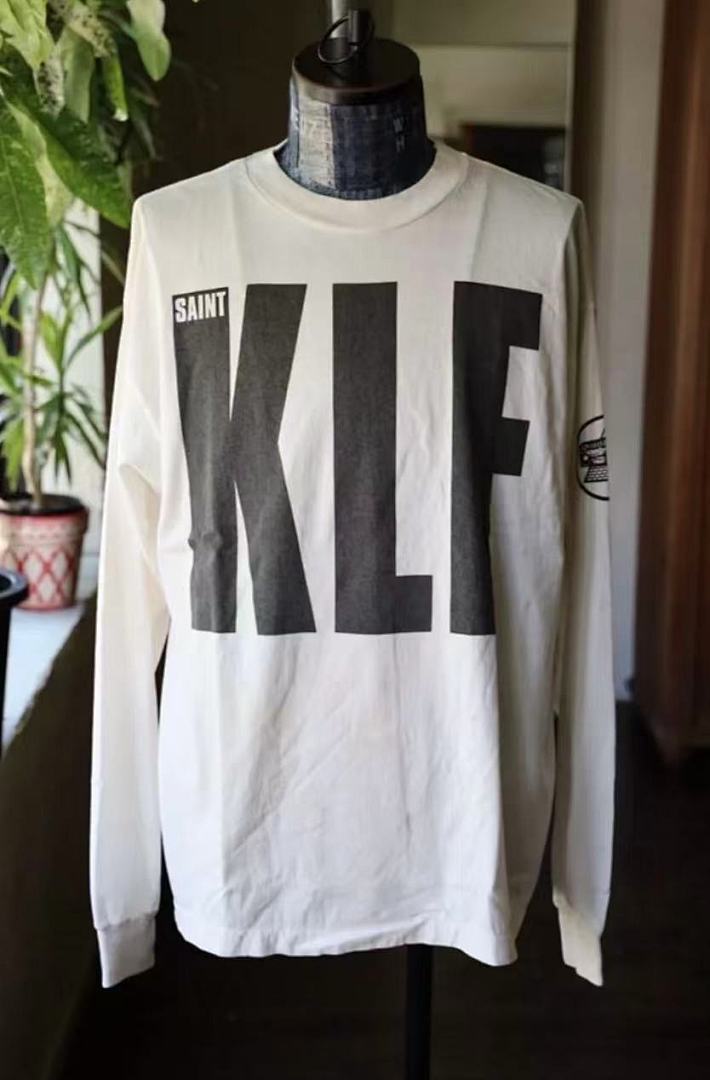 Saint Michael KLF Minimalist Front Logo Sweatshirt