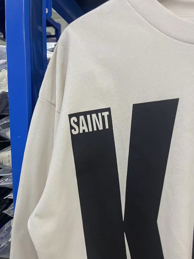 Saint Michael KLF Minimalist Front Logo Sweatshirt