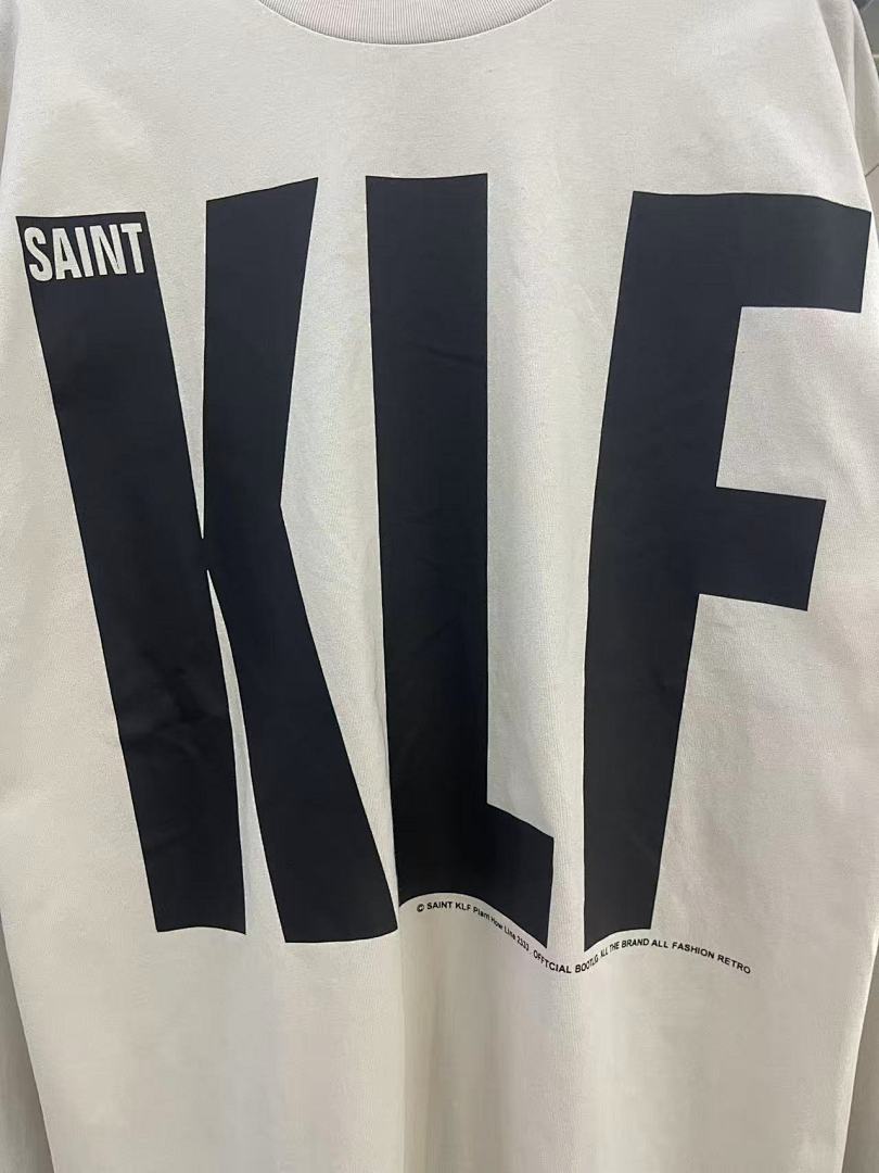 Saint Michael KLF Minimalist Front Logo Sweatshirt