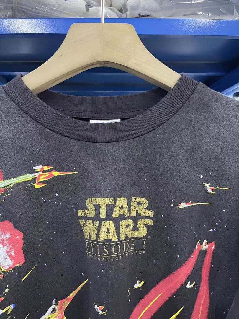 Saint Michael Rocket Graphic & Multi-Print Sweatshirt