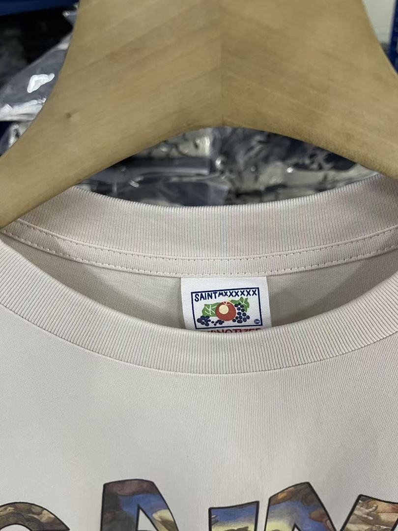 Saint Michael Metallic Arch Logo Vintage Sweatshirt
