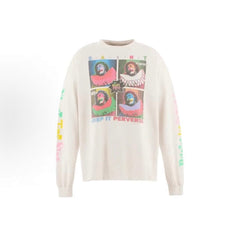 Saint Michael Pop-Art Collage Printed Sweatshirt
