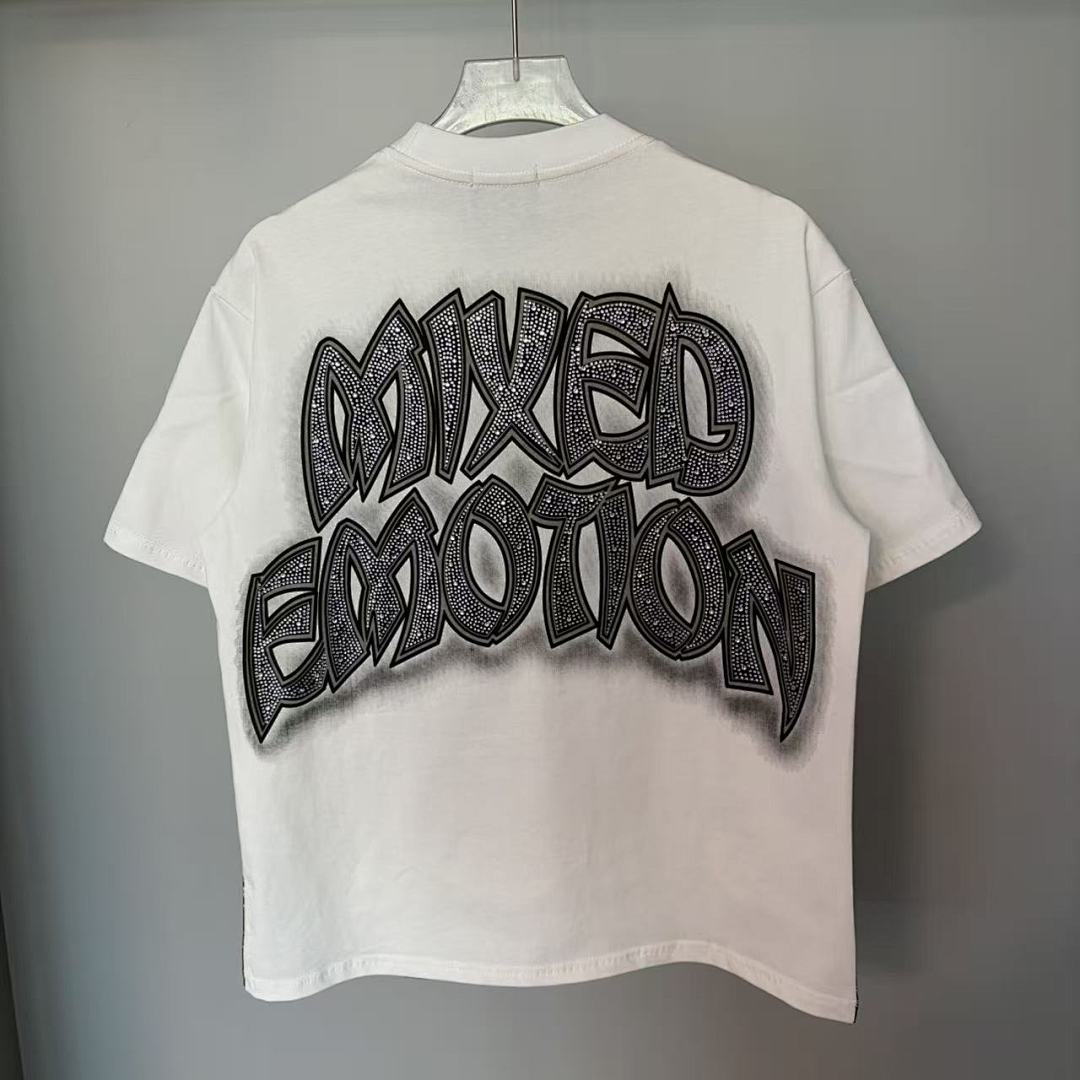 Mixed Emotion Silhouette Graphic T-Shirt