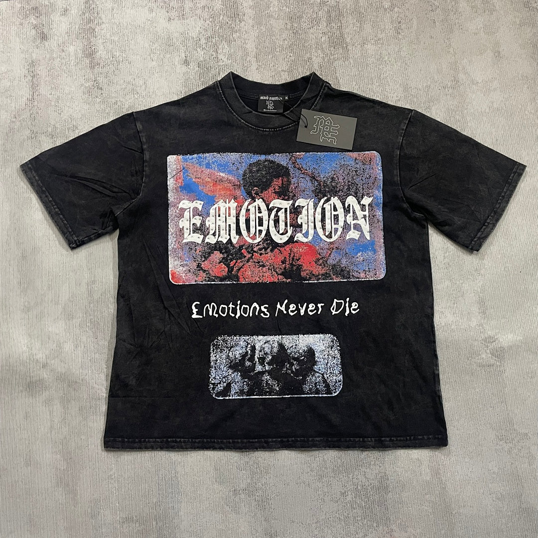 Mixed Emotion Retro Photo Graphic Tee