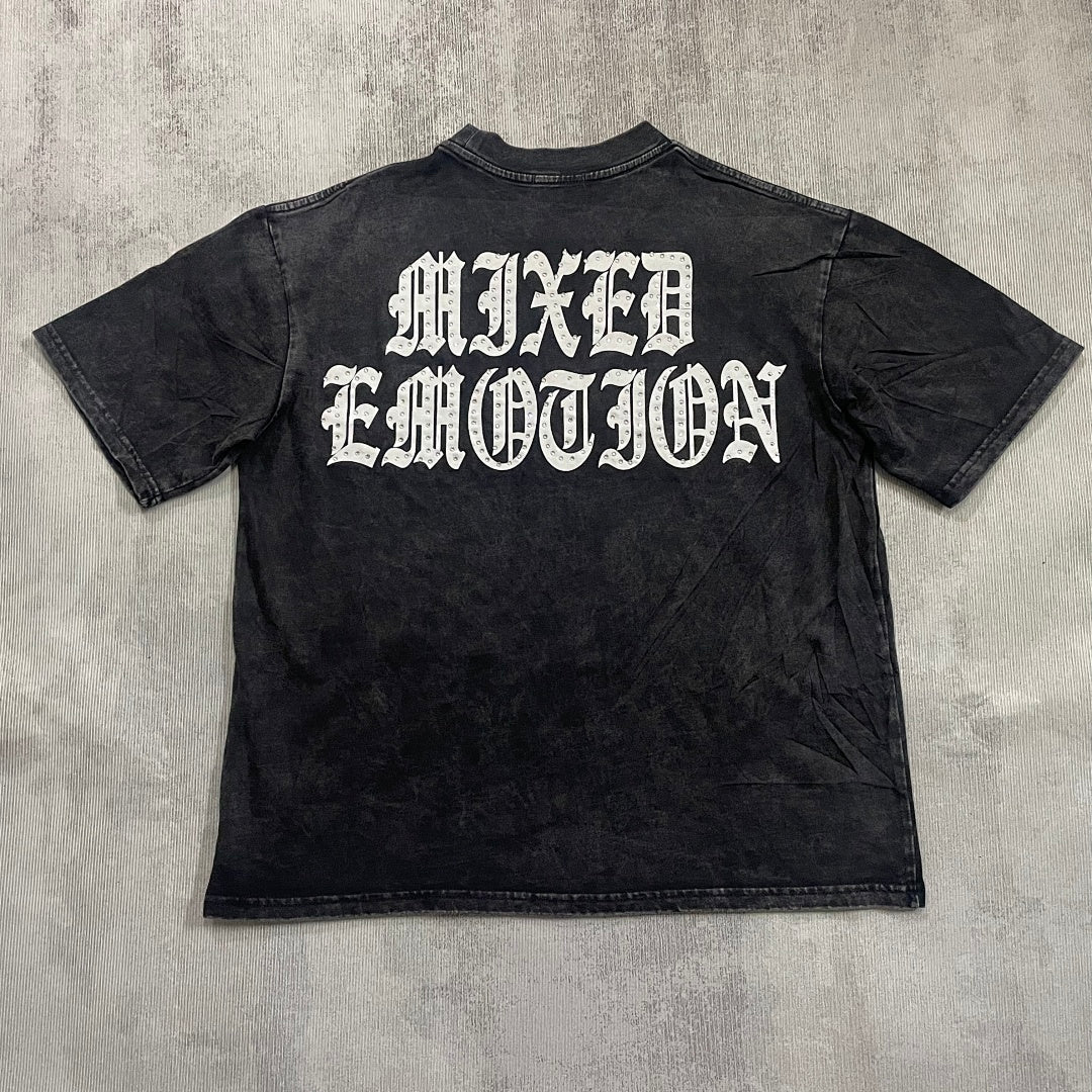 Mixed Emotion Retro Photo Graphic Tee