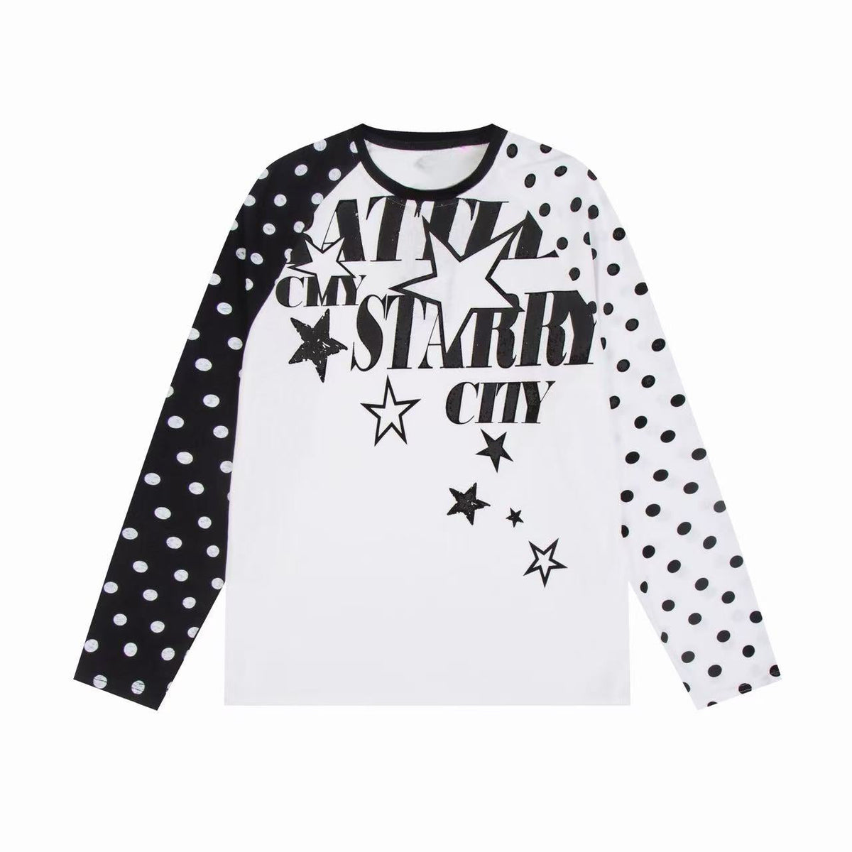 Omirad “Starry City Contrast Raglan Tee”