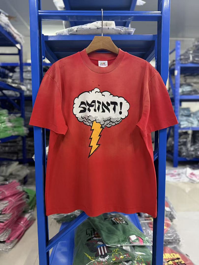 Saint Michael Lightning Graphic Tee