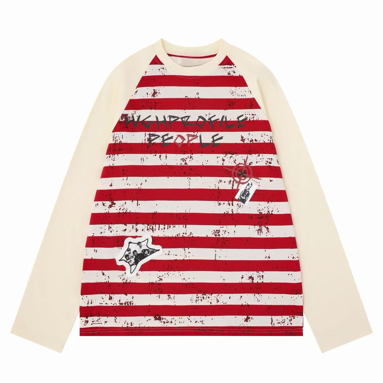 Omirad High Profile Striped Long Sleeve Tee