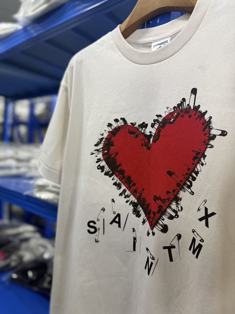 Saint Michael Heart Graphic Tee