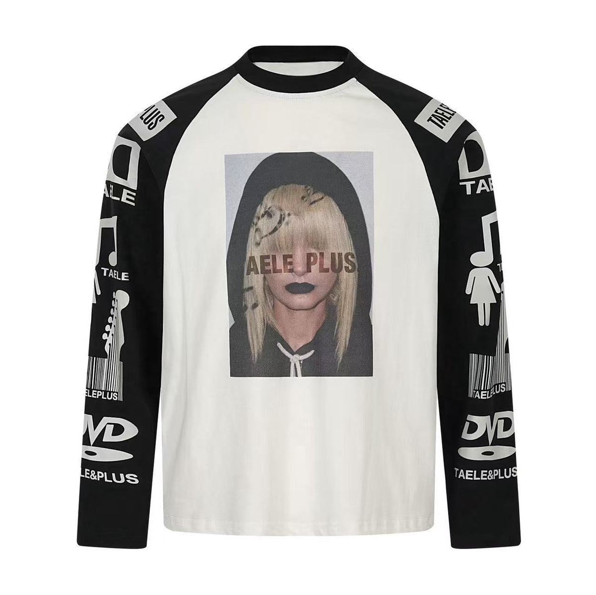 Omirad Graphic Raglan Long Sleeve Tee