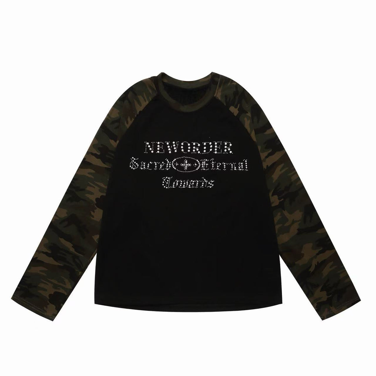 Omirad Camo Raglan Long Sleeve Tee