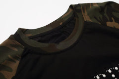 Omirad Camo Raglan Long Sleeve Tee