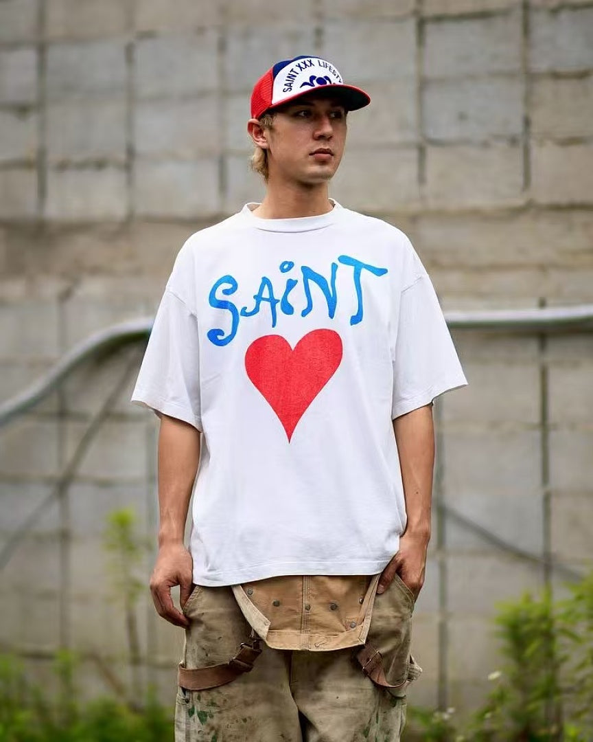 Saint Michael Heart Graphic Tee