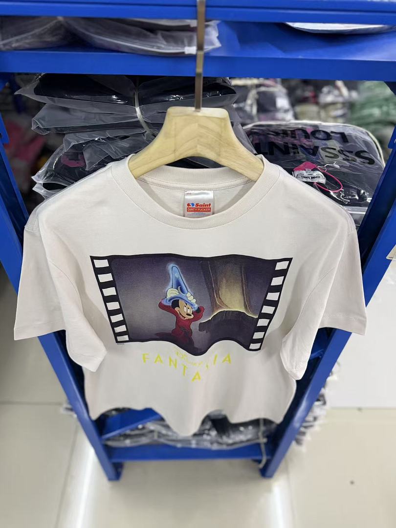 Saint Michael Fantasia Film Still Graphic Logo T-Shirt