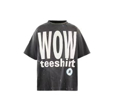 Saint Michael Distressed Graphic Slogan Vintage T-Shirt