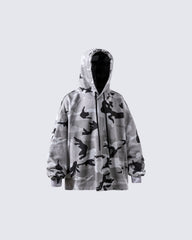 Camouflage Nirvana Graphic Hoodie