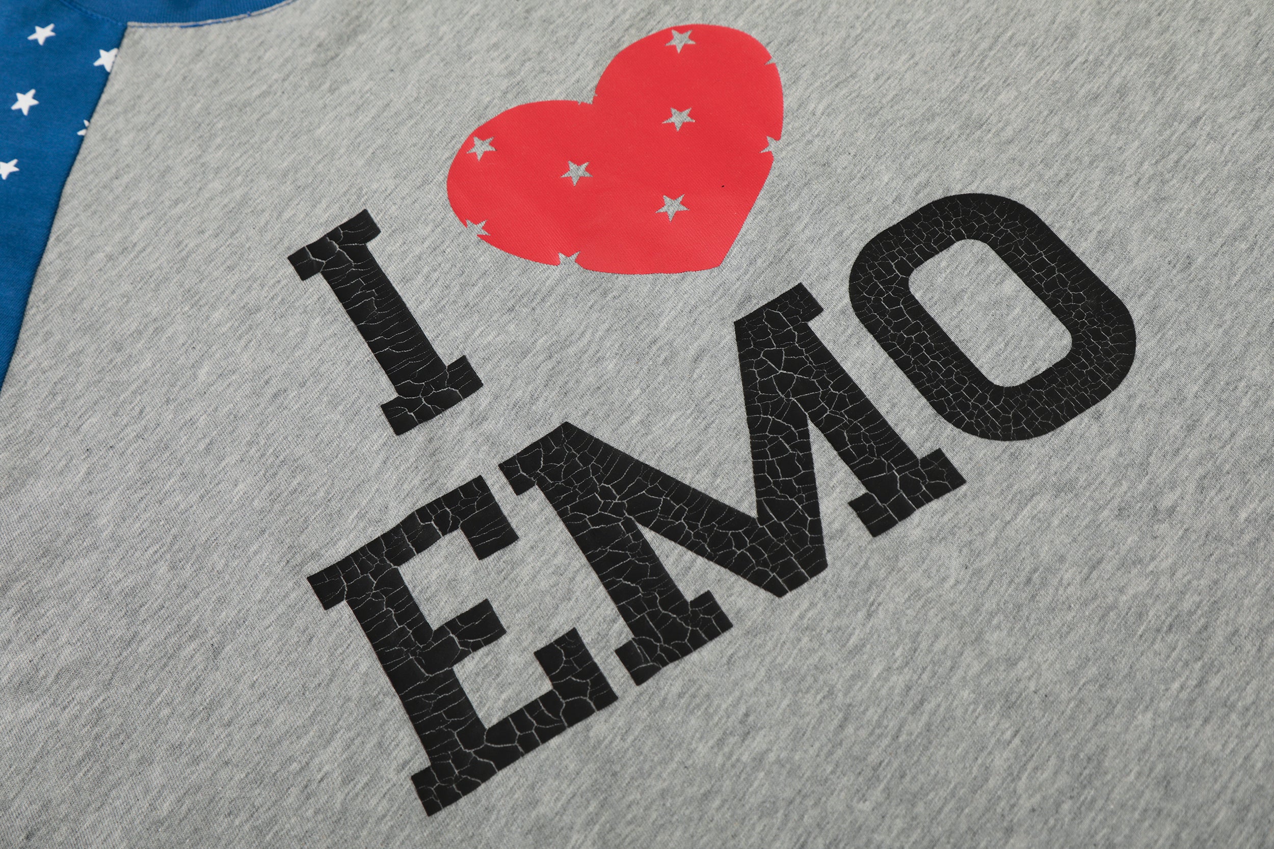 Omirad “I ♥ EMO” Raglan Long Sleeve Tee