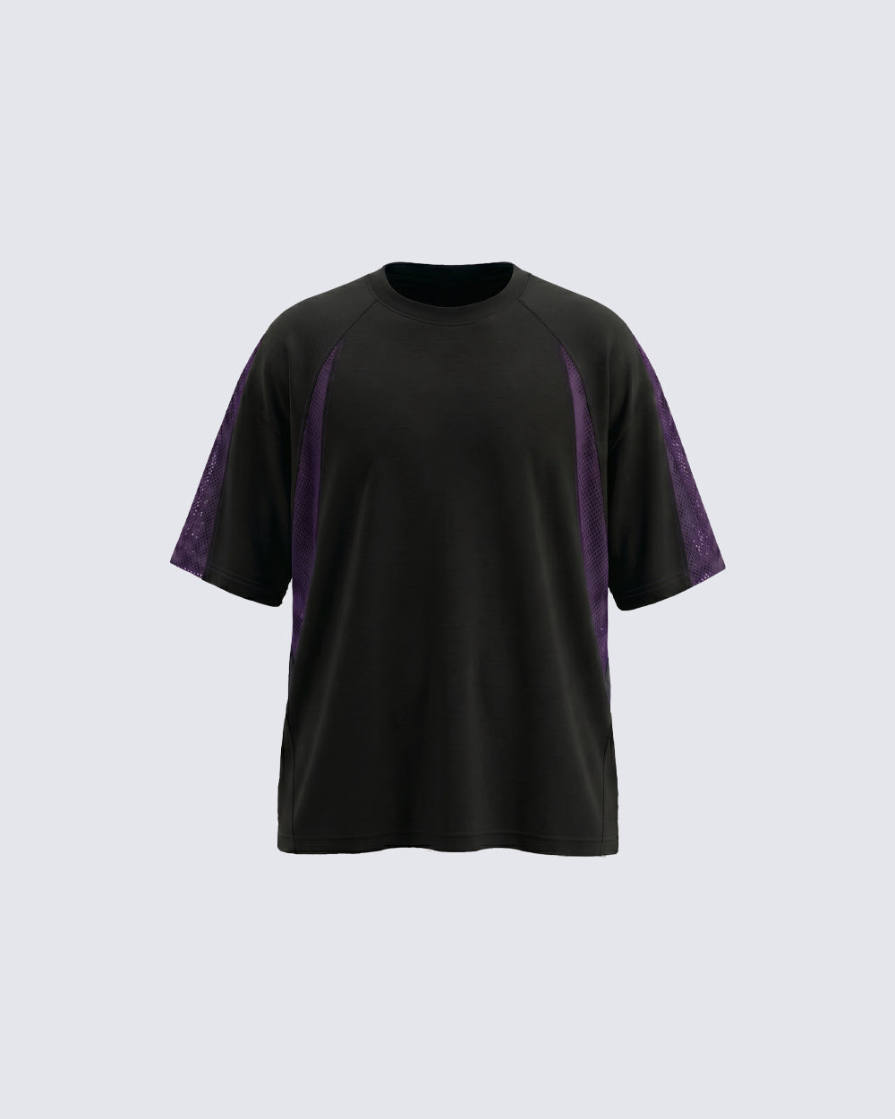 New Streetwear Color-Block Short Sleeve Tee