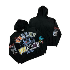 Vale Forever Black Dreams Back Graphic Hoodie