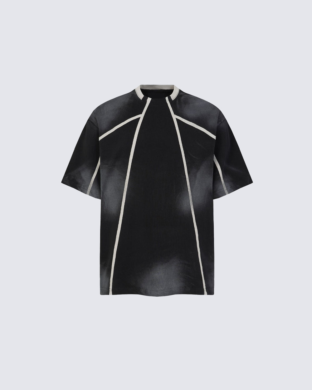 American Vintage Contrast Stitch Graphic Tee
