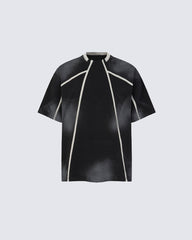 American Vintage Contrast Stitch Graphic Tee