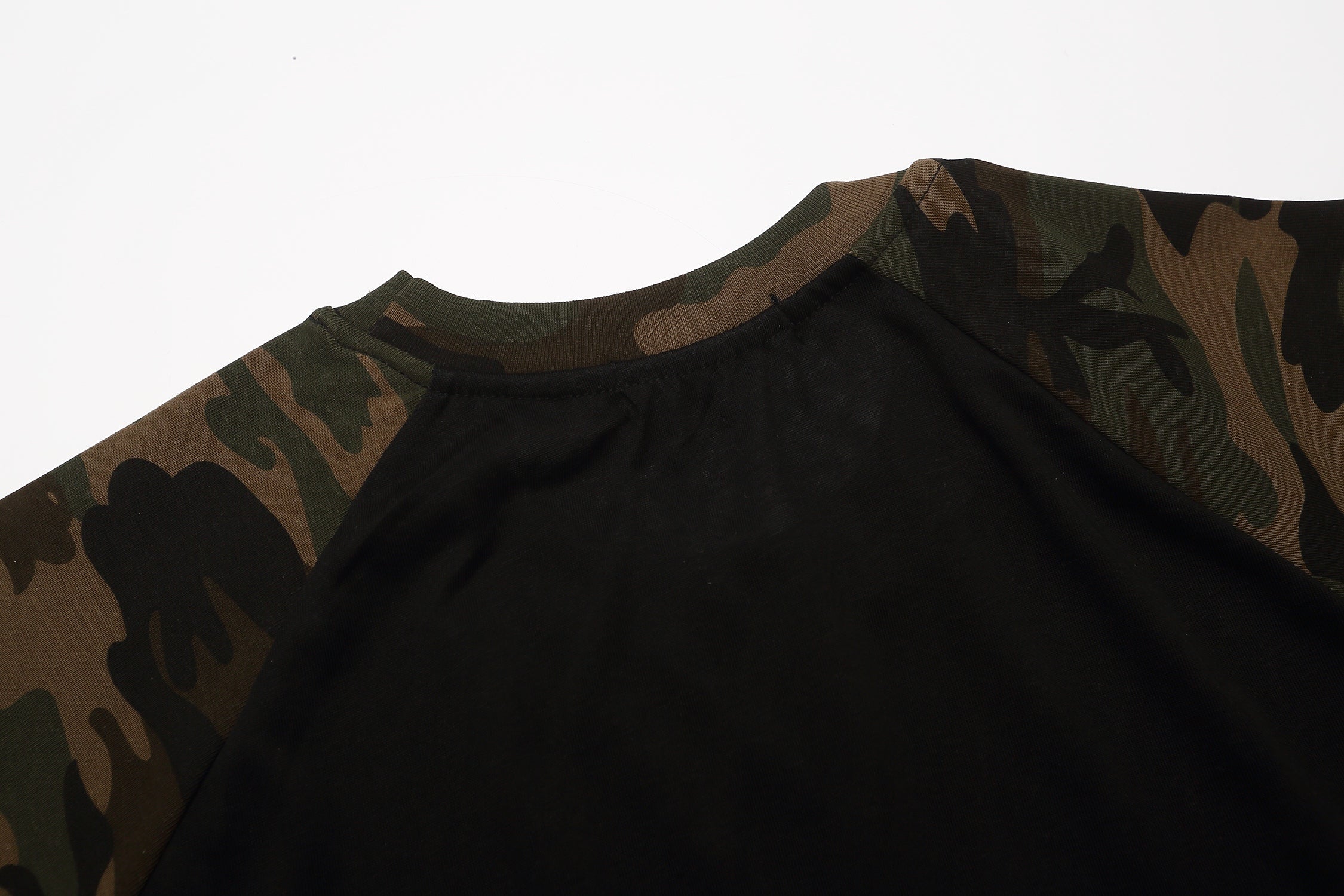 Omirad Camo Raglan Long Sleeve Tee