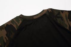 Omirad Camo Raglan Long Sleeve Tee