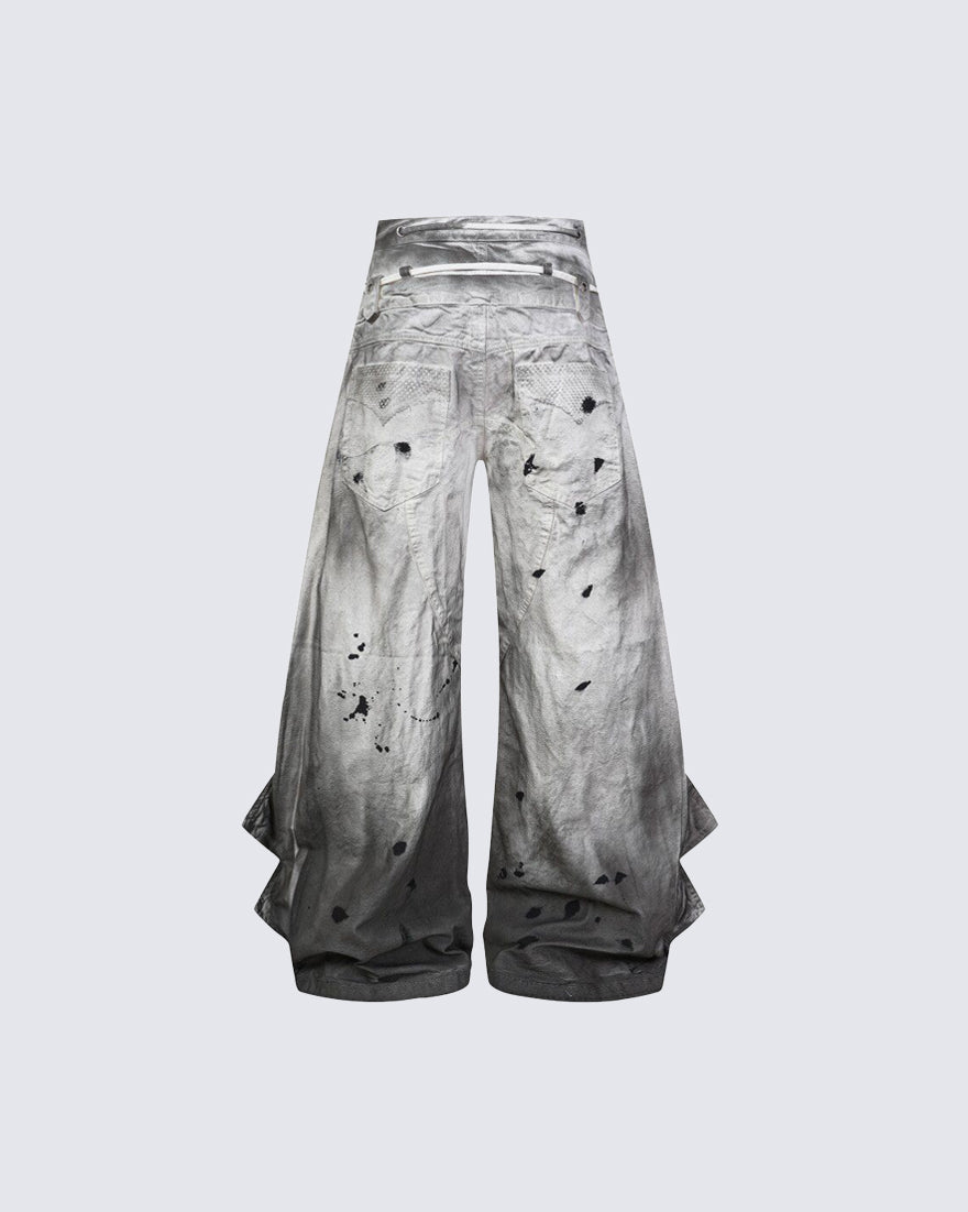 American Heavy-Duty Wasteland Double-Waist Jeans