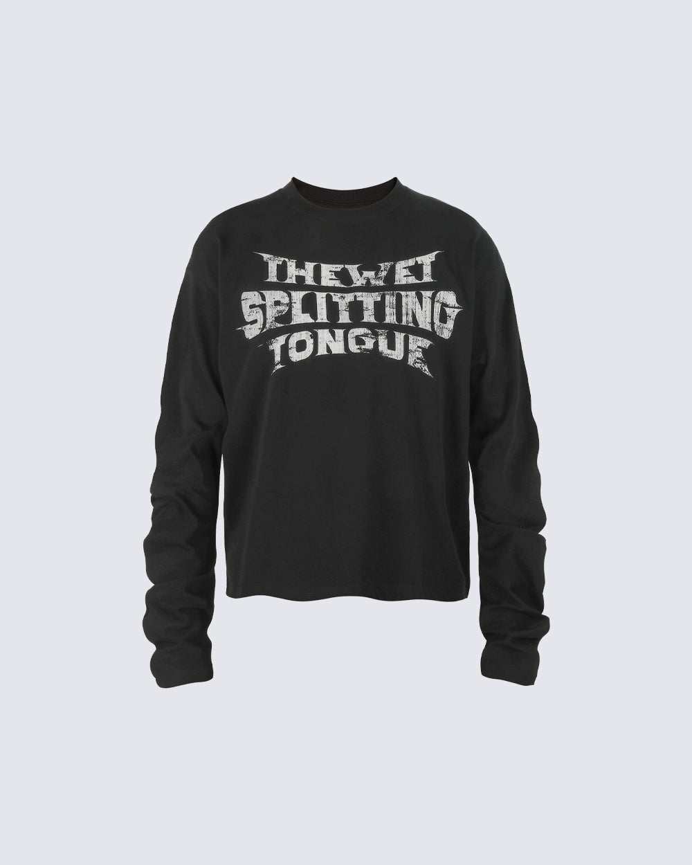 Camo Long Sleeve with Curved Blade Design