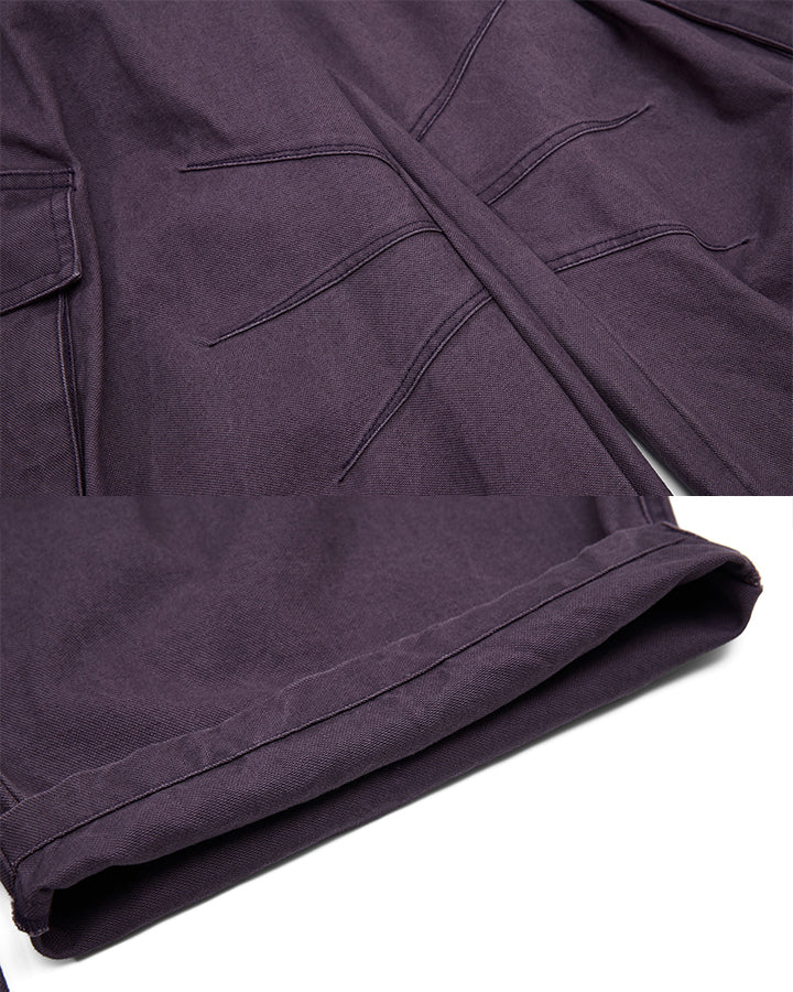 American Heavy-Duty Wide-Leg Cargo Jeans