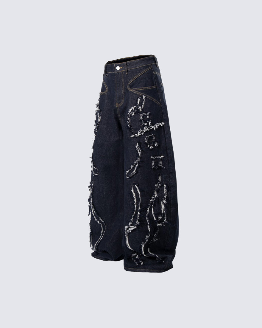American Heavy-Duty High-Street Bowie Jeans