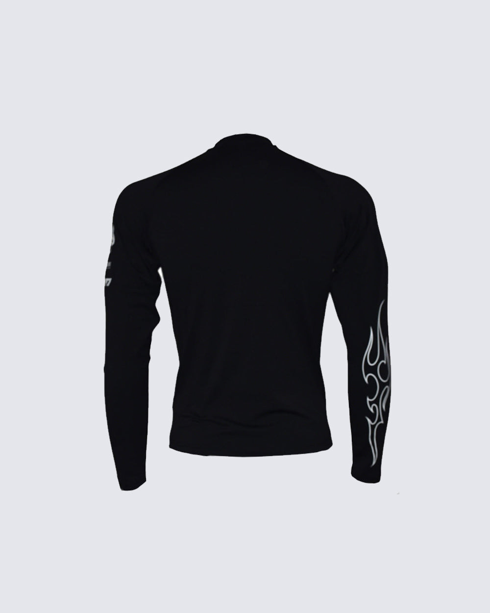 Sport Graphic Mock Neck Long Sleeve Tee