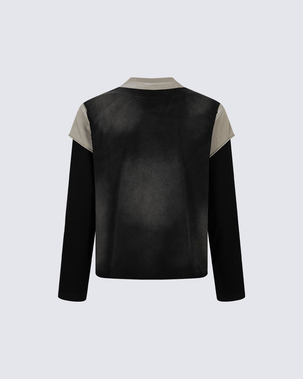 Layered Faux Three-Piece Sports T-Shirt
