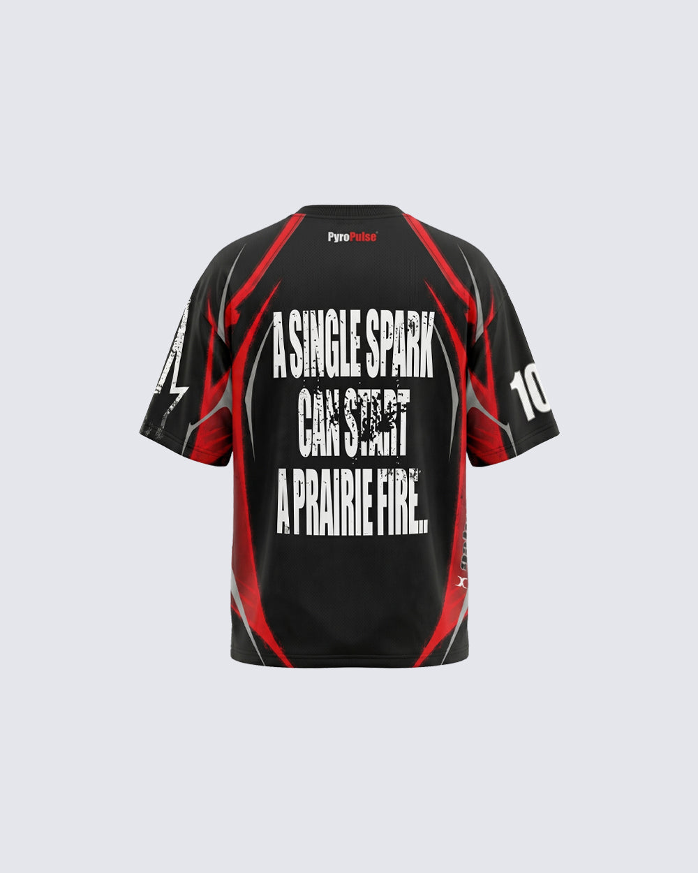 Graphic Mesh Sports Jersey Tee New